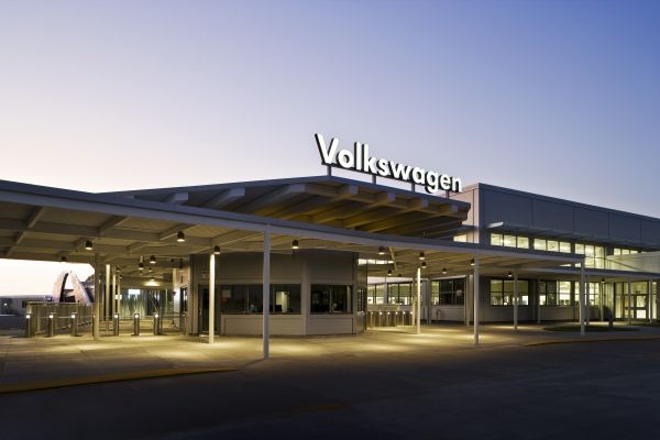 Volkswagen Plant Night Shot